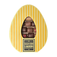 Bagsværd Lakrids Påskeæg 400 g  